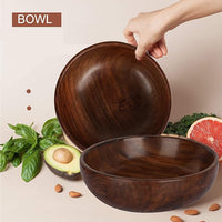 Wood Eclat Acacia Wood Classic Elegant Bowls