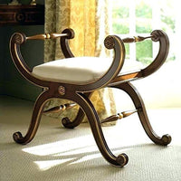 Regal Antique Wooden Chair: Classic & Modern Single Seater in Antique Finish