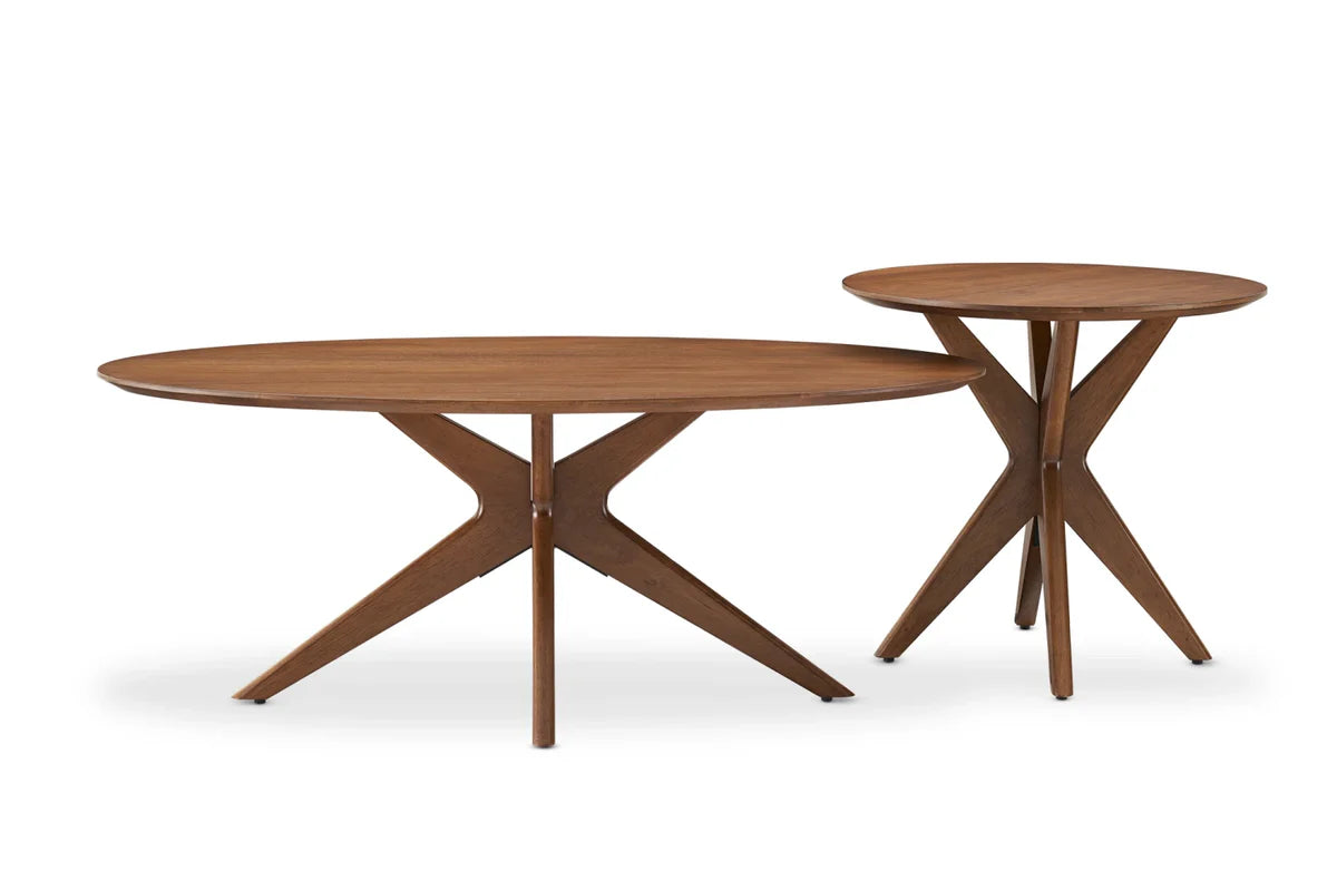 Hudson Coffee Table Set, Walnut.