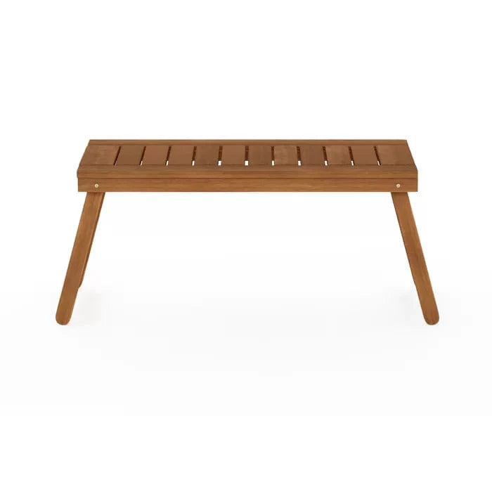 Organic Modernism Folding Wooden Coffee Table