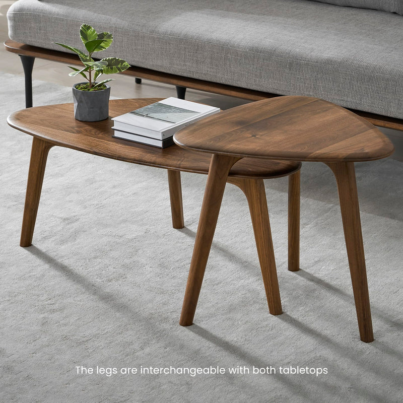 Vincent Coffee Table Set, Walnut