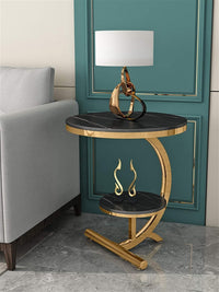 Wood Eclat Side End Table