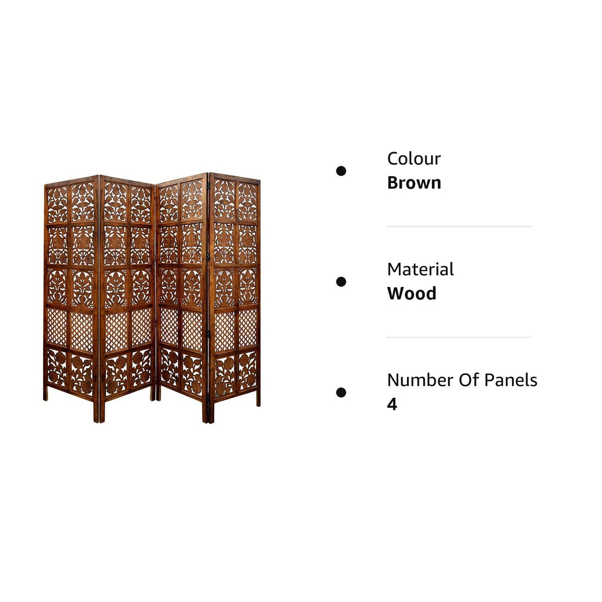 WOOD ECLAT Room Divider  Wood Separator  Wooden Partition