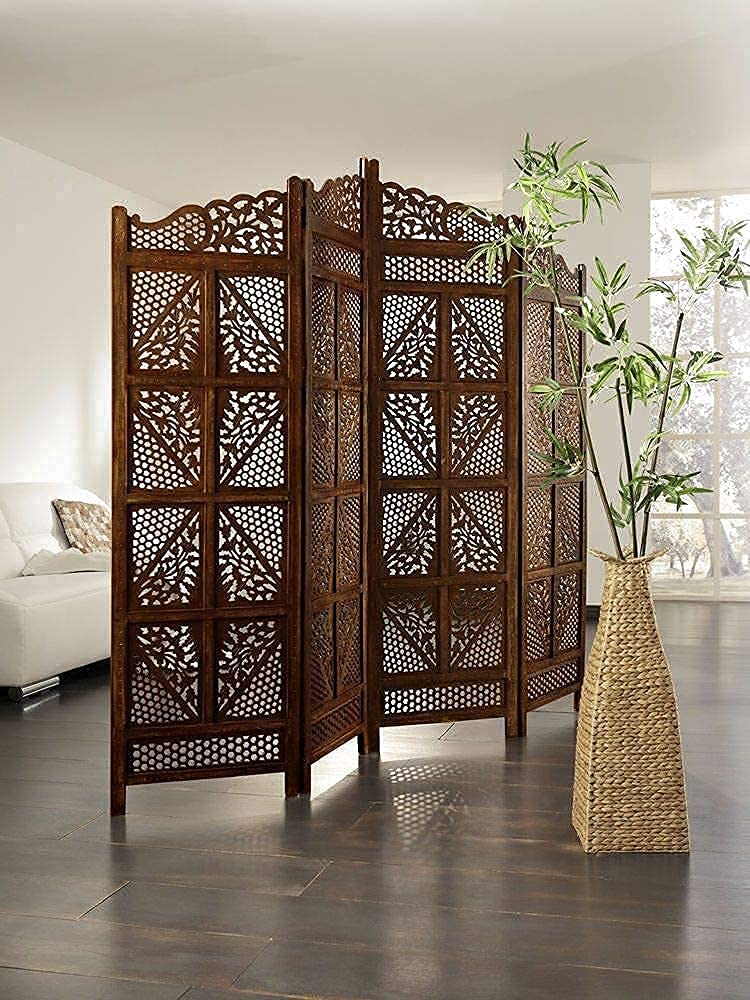 WOOD ECLAT Room Divider  Wood Separator  Wooden Partition